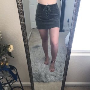 Forever 21 Suede Skirt